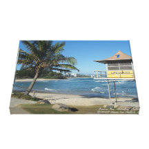 Rainbow Bay, Queensland, Australia. Gallery Wrap Canvas