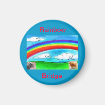 Rainbow Bridge Magnet