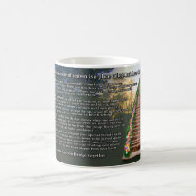 Rainbow Bridge Poem Pet Loss Sympathy Mug