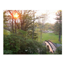Rainbow Bridge Sunset Postcard