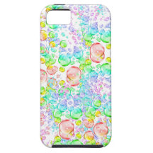Rainbow Bubbles iPhone 5 Cover
