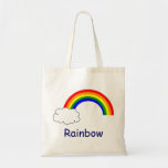Rainbow Budget Tote Bag