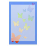 Rainbow Butterflies Stationery Design