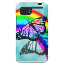 Rainbow Butterfly HTC Vivid Cover