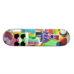 Rainbow Candy, Clothes, & Accesories Custom Skate Board