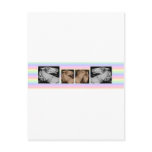 rainbow carousel postcard