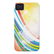 rainbow iphone 4 cover