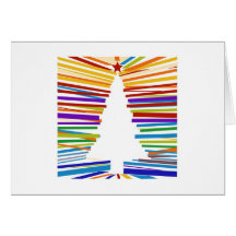 Rainbow Christmas Card