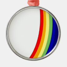 Rainbow Christmas Tree Ornament