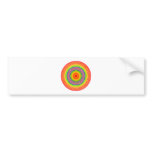 Rainbow Circles Bumper Stickers
