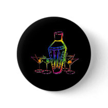 Rainbow Cocktails Buttons