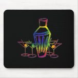 Rainbow Cocktails Mouse Pad