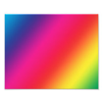 Rainbow Colours Photo Print