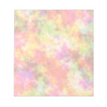 Rainbow Colours. Pretty, Colourful Clouds. Note Pads