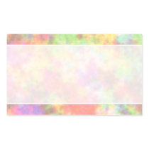 Rainbow Colours. Pretty, Colourful Clouds. Sticker