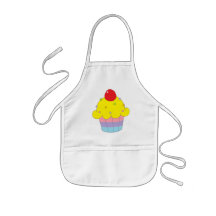 Rainbow Cupcake Aprons