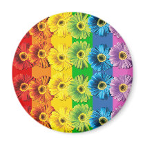 Rainbow Daisies