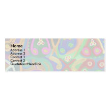 Rainbow Dance Business Card Templates