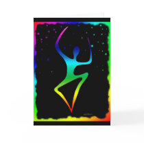 rainbow Dancer 3 Card