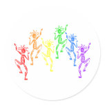Rainbow Dancers Sticker