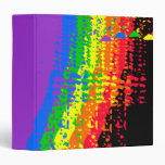 Rainbow Designed Binder