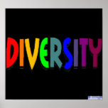Rainbow Diversity Poster posters