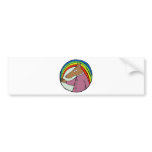 Rainbow Dog bumper stickers