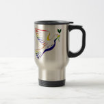 Rainbow Dove Coffee Mugs