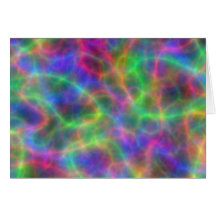 Rainbow Electrical Charges Of Light Greeting Cards