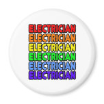 Rainbow Electrician magnets