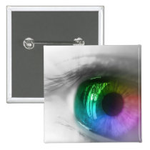 rainbow eye Button buttons