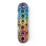 Rainbow Eyez Drip skateboards