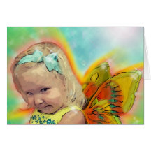 Rainbow Fairy Card