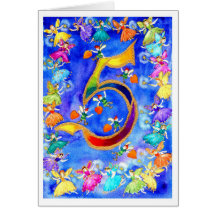 Rainbow Fairy Happy Fifth Birthday Cards