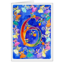 Rainbow Fairy Happy Sixth Birthday Greeting Cards