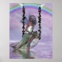 Rainbow Fairy Print