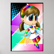 Rainbow fairy poster #2