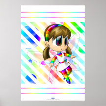 Rainbow fairy poster #3