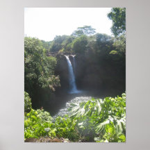 Rainbow Falls Poster 12x16