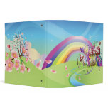 Rainbow Fantasy Land  Binder