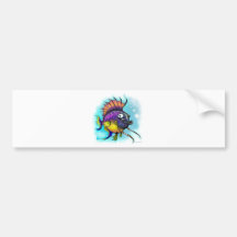 Rainbow Fish Bumper Stickers