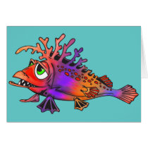Rainbow Fish Greeting Card