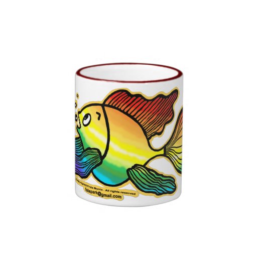 Rainbow Fish Coffee Mugs