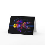 Rainbow Fish Get Well Card