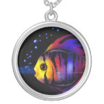 Rainbow Fish necklace