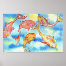 Rainbow Fish Poster