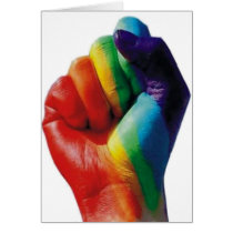 Rainbow Fist Cards