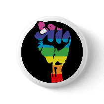 rainbow fist of fury button