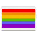 Rainbow Flag Card