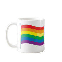 Rainbow Flag Coffee Mugs